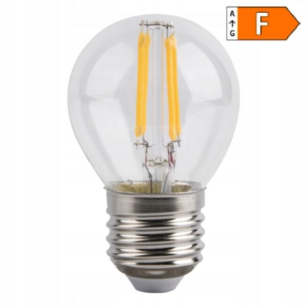 Żarówka LED 2W E27 G45, 4000K, biała neutralna