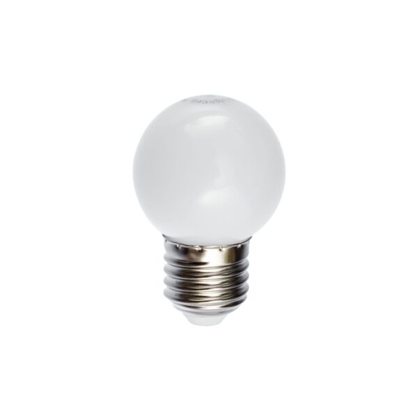 Żarówka led E27 1W biała zimna