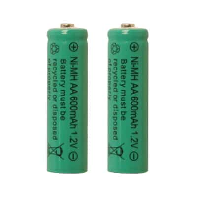 2 x akumulator do lamp solarnych AA 1,2V 600MAH NI-MH
