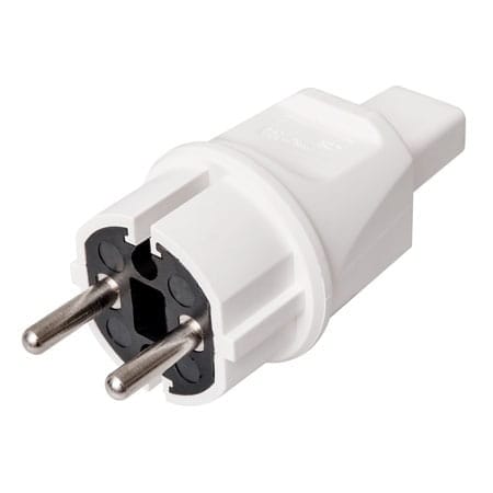 WTYCZKA BIAŁA - kabel płaski do girland
