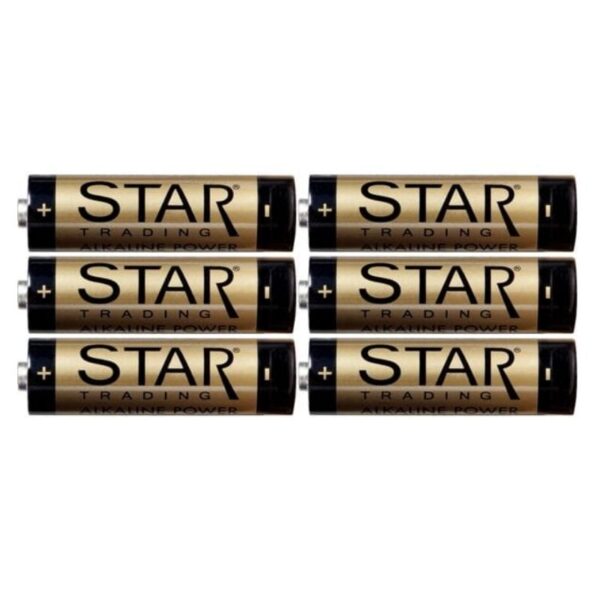 Zestaw 6x bateria AA 1,5V 2900mAH alkaiczna