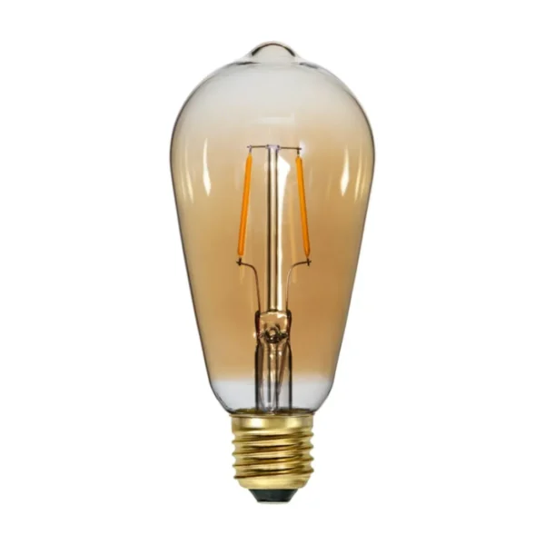 Żarówka LED ST64 0,75W PLAIN AMBER 2000K