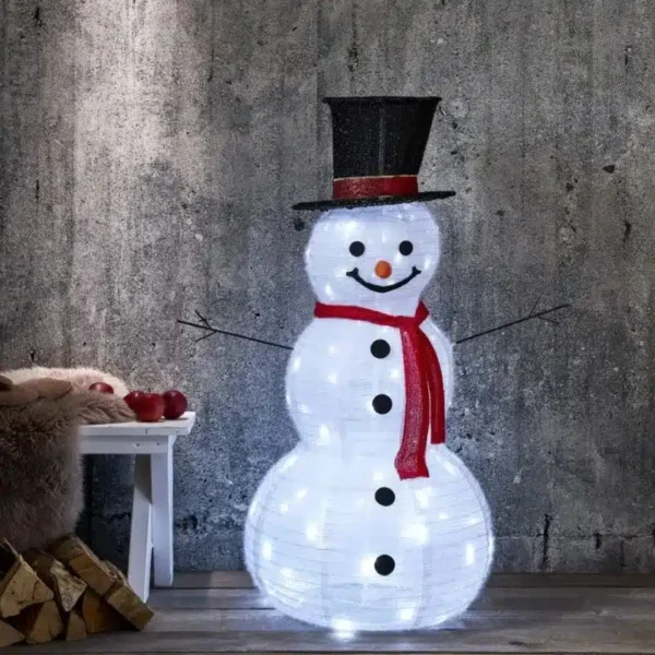 Bałwan LED świecący, 120cm,