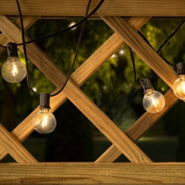 Girlanda solarna na balkon 10m 20 żarówek