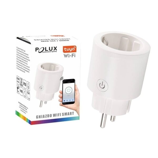 Gniazdko WIFI 230V max. 16A 3600W TUYA smart POLUX
