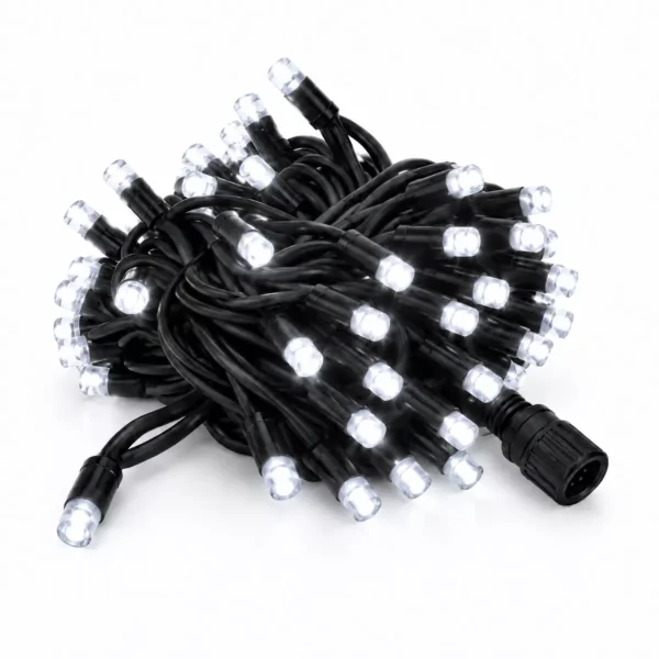 Profesjonalne lampki zewnętrzne, 10m białe zimne, 100 LED, System PRO IP67