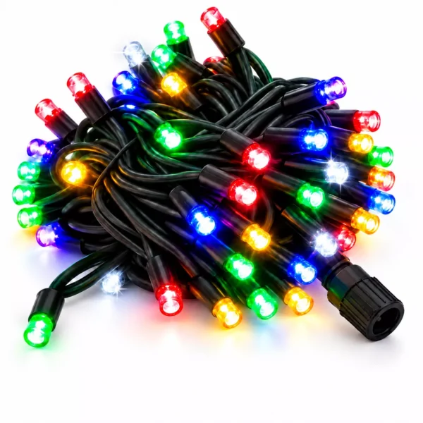 Profesjonalne lampki zewnętrzne multikolor + flash, 100 LED, 10m, System PRO IP67