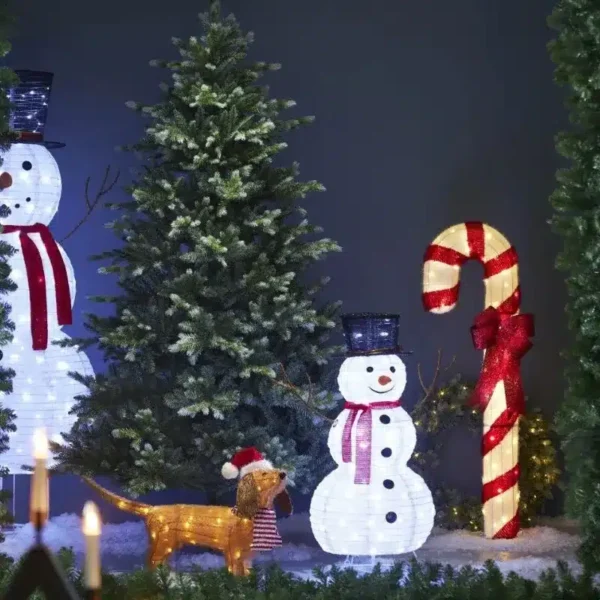 Dekoracja świąteczna laska cukrowa LED CANDYCANE 120cm