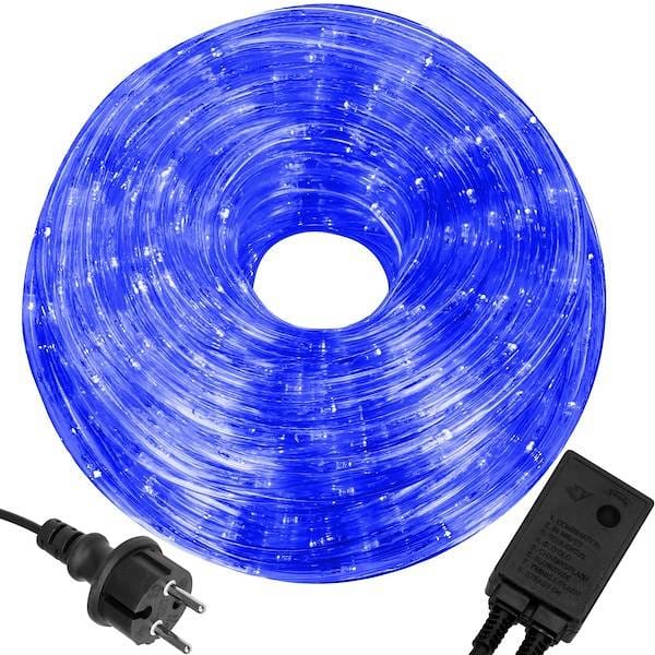 Wąż LED 20m niebieski, zewnętrzny, 480 LED, IP44