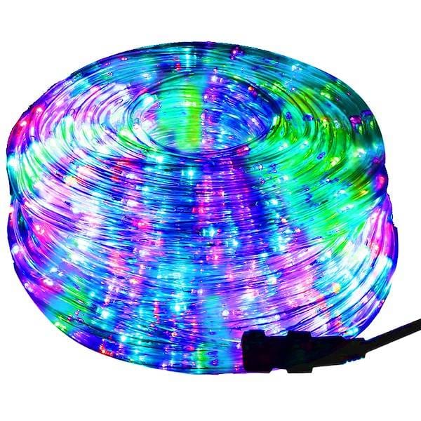 Wąż LED 20m, multikolor, zewnętrzny, 480 LED, IP44