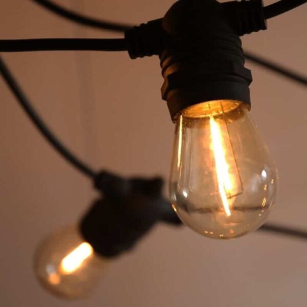 Żarówka LED 1W ST45 E27 2700K 52lm Plastikowa